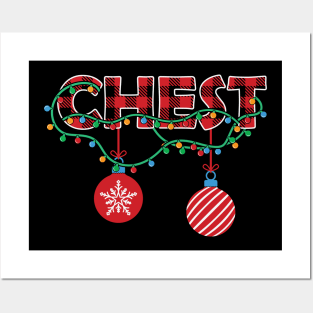 Chest Christmas Posters and Art